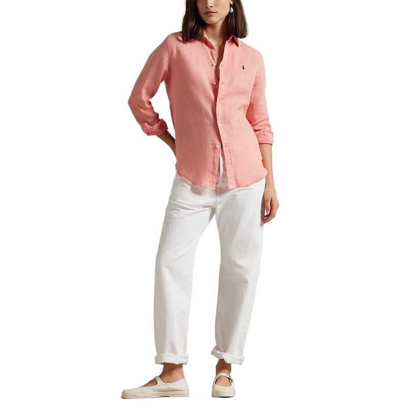 Polo Ralph Lauren Classic Fit Linen Shirt image number 3
